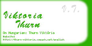 viktoria thurn business card