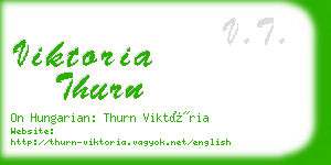 viktoria thurn business card